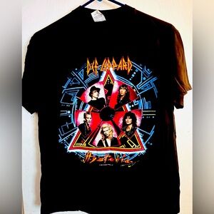 Vintage Original Def Leppard 1988 Hysteria Graphic T-Shirt